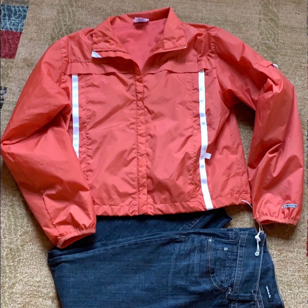 Vintage Reebok burnt orange windbreaker M